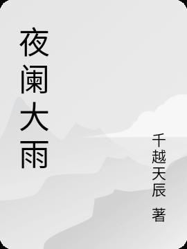 夜阑大雨